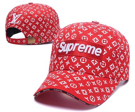 red louis vuitton supreme jersey|louis vuitton supreme hat price.